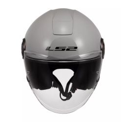 Kask otwarty Jet LS2 Classy Pearl Grey